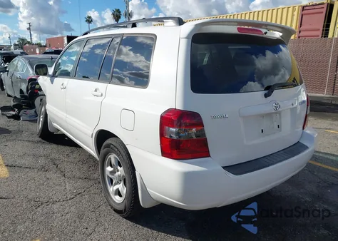 2007 Toyota Highlander из США, поврежденный, VIN JTEDD21A670162519